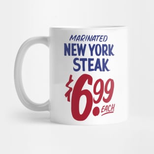 New York Steak sign Mug